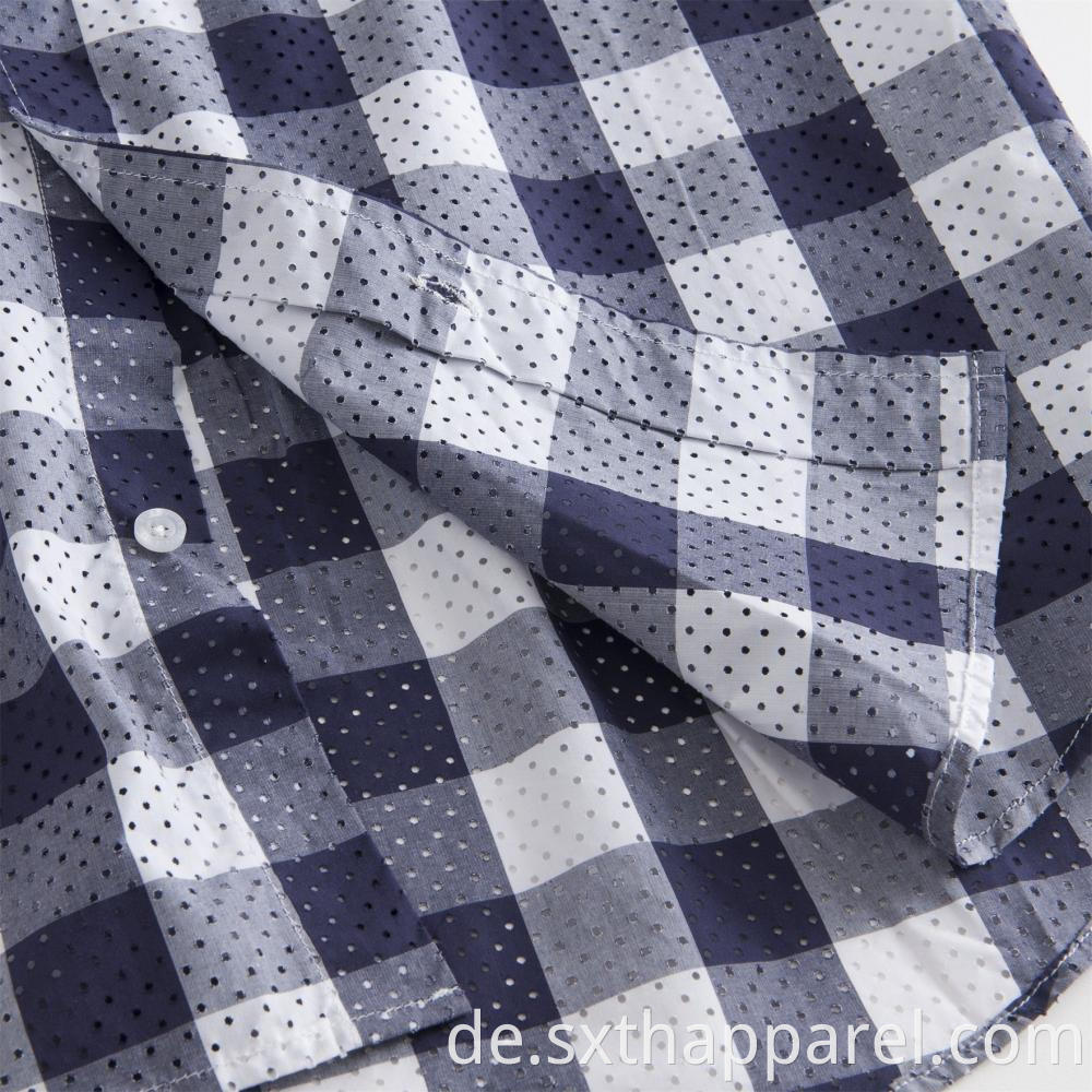 Men's Plaid Casual Shirt